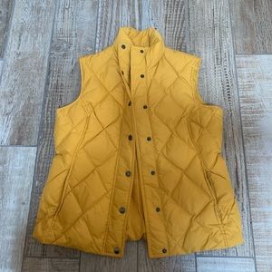 Lands End Puff Vest, Small